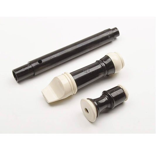 Angel AWRSNNB Flaut sopranino, sistem baroc, FA, 3 piese, finisaj negru-fildes