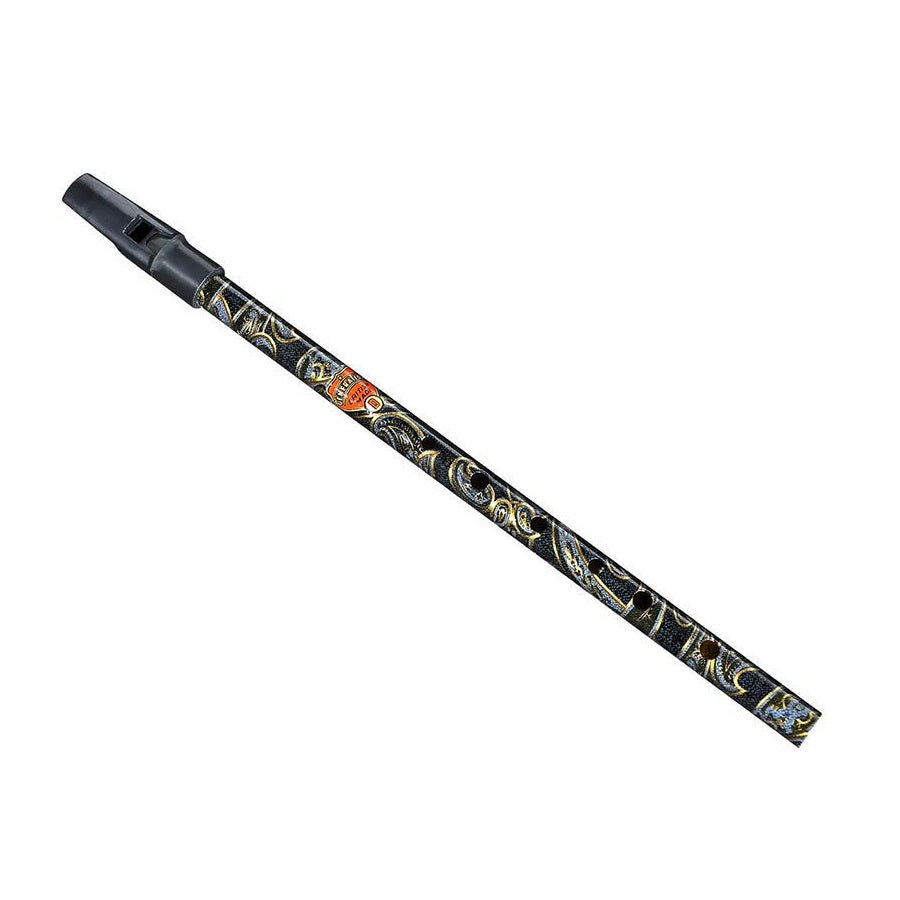 Generation FLBDBK Fluier metalic Irlandez, RE brass ”Boho”