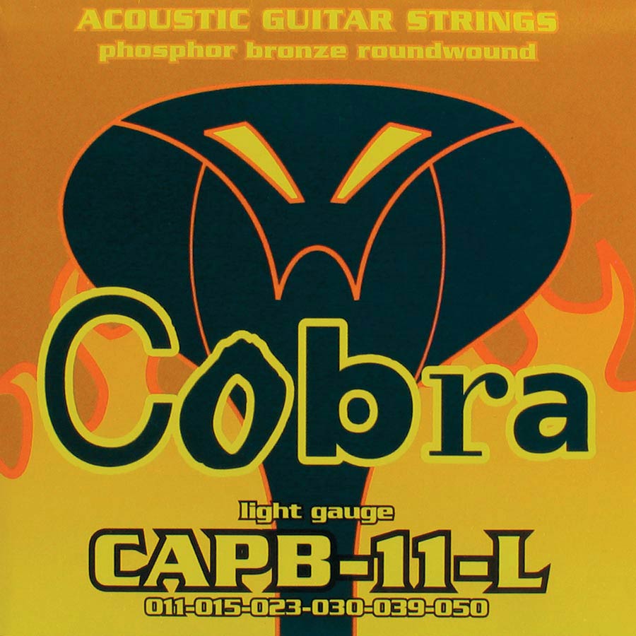 Cobra CAPB11L Set corzi chitară acustică light, 010-047