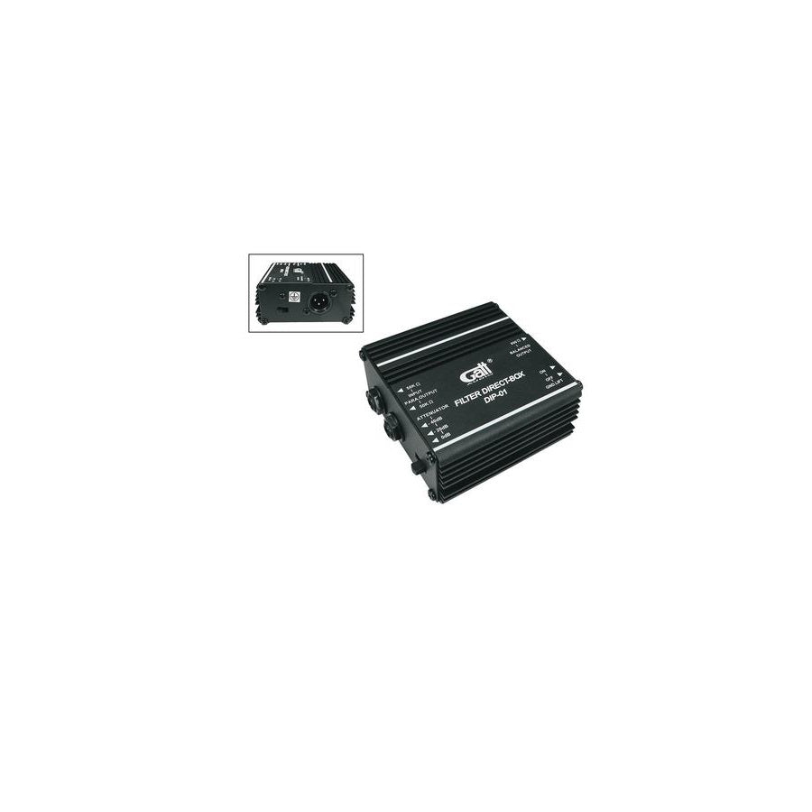 Gatt Audio DIP01 DI box pasiv, atenuare 20/40dB