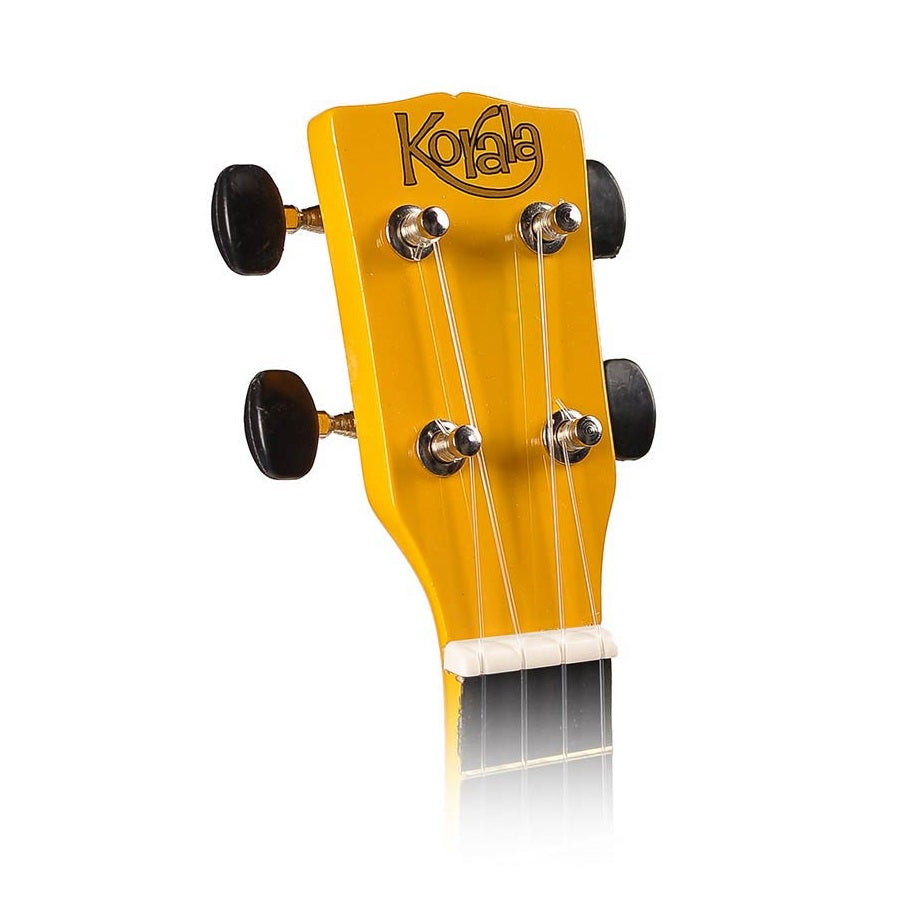 Korala UKS30YE – Set ukulele sopran, 4 corzi, cu husă