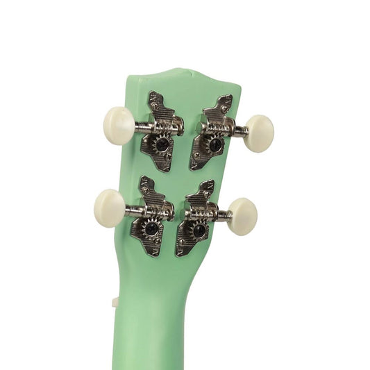 Korala UKS15GN – Set ukulele sopran, 3 pene, verde mat (fără husă)