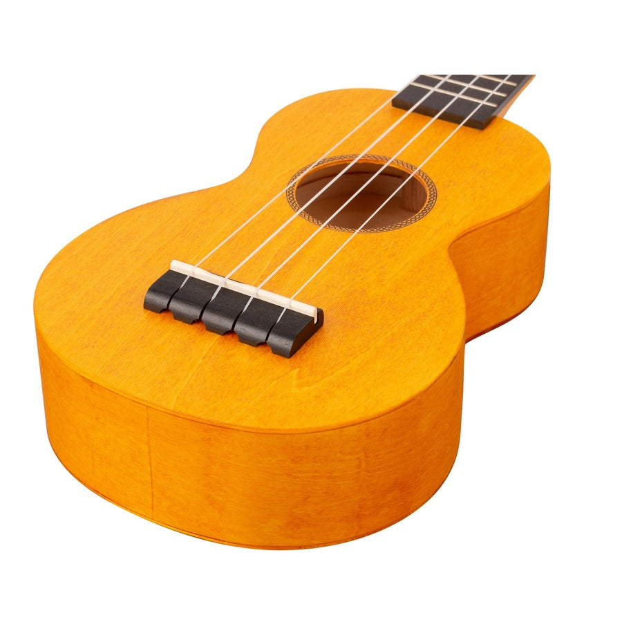 Mahalo ML1SF Ukulele sopran, finisaj galben Sunflower , husă