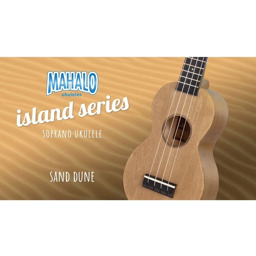 Mahalo ML1SD Ukulele sopran, finisaj Sand Dune , husă