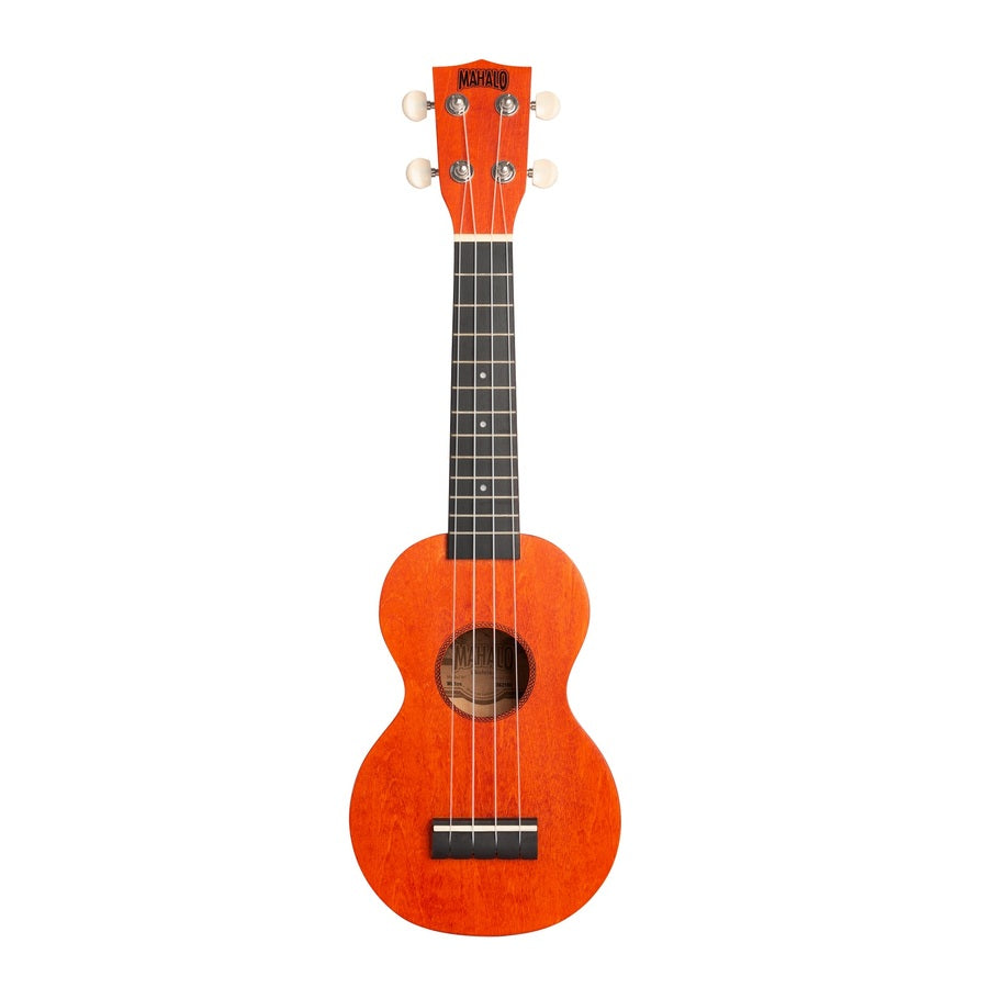 Mahalo ML1OS Ukulele sopran, finisaj Orange Sunset, husă
