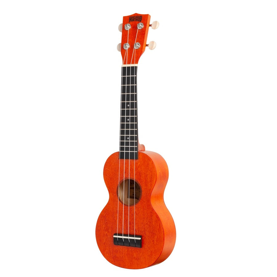 Mahalo ML1OS Ukulele sopran, finisaj Orange Sunset, husă