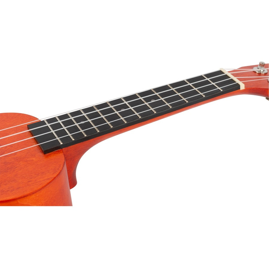 Mahalo ML1OS Ukulele sopran, finisaj Orange Sunset, husă
