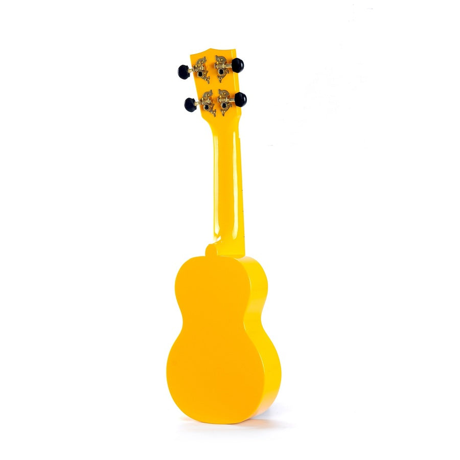 Mahalo SMILINOYW Ukulele sopranissimo, galben, husă, pene