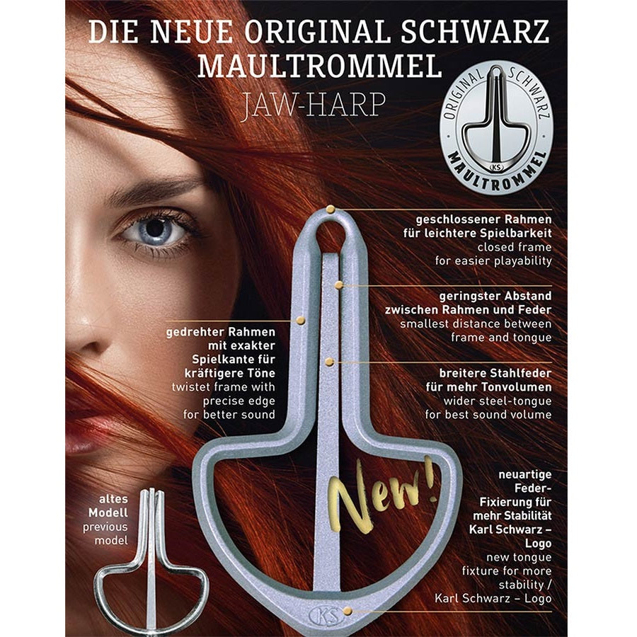 Schwarz JH012 Drâmbă, finisaj argintiu mat, 79 mm