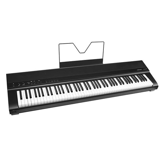 Medeli SP201+BK Pian digital de scenă, 88 clape hammer action (K6S), Bluetooth, 25 tonuri, 2 x 20W, negru