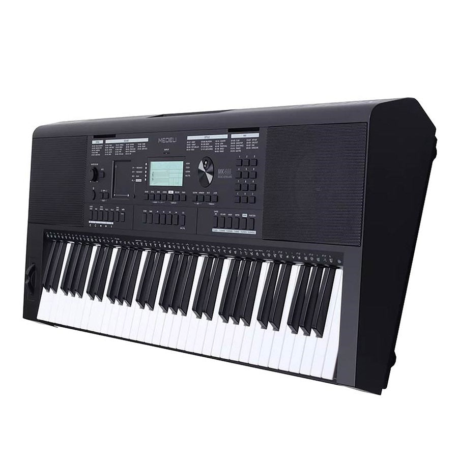 Medeli MK200 Orgă electronică, 61 clape dinamice, 585 tonuri, 202 ritmuri, USB-MIDI