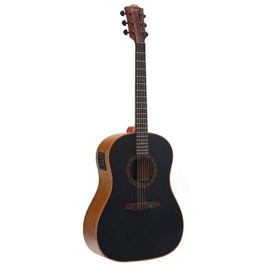 Bromo BAT9MEBK Chitară electro-acustică, negru