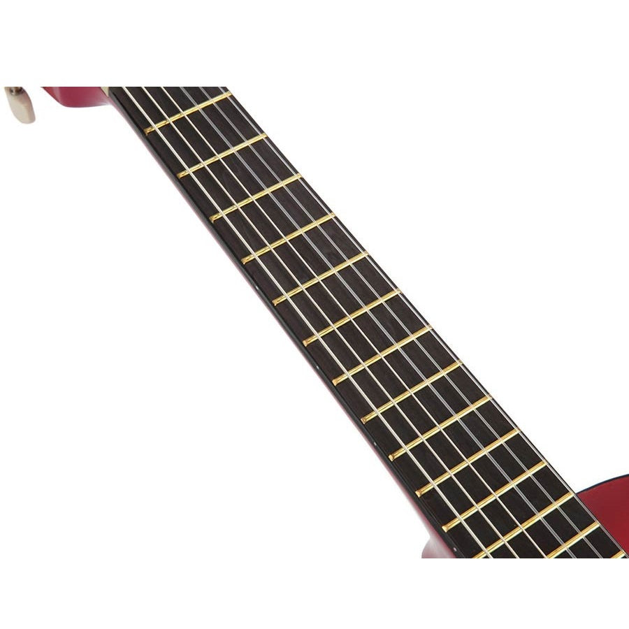 Valencia VC101PKS Chitară clasică 1/4, Roz Sunburst