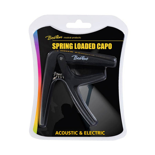 Boston BC85BK Capodastru chitară acustică/electrică