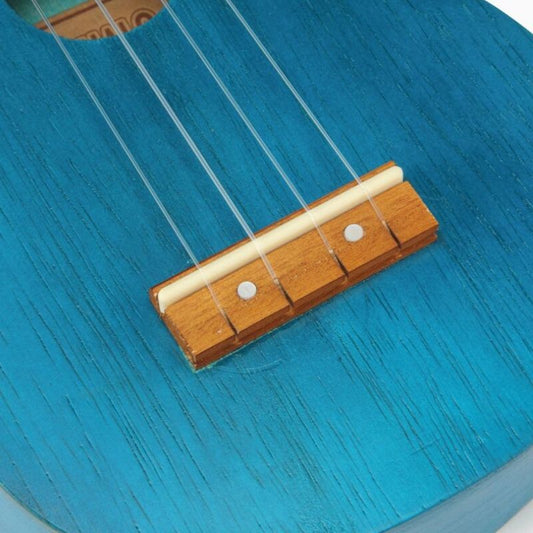 Mahalo MK1TBU Pro – Set ukulele sopran, albastru transparent, cu accesorii complete