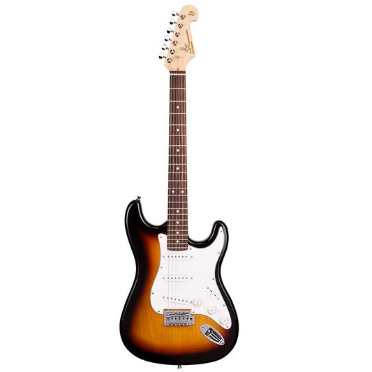 SX ED13TS Chitară electrică Stratocaster, sunburst