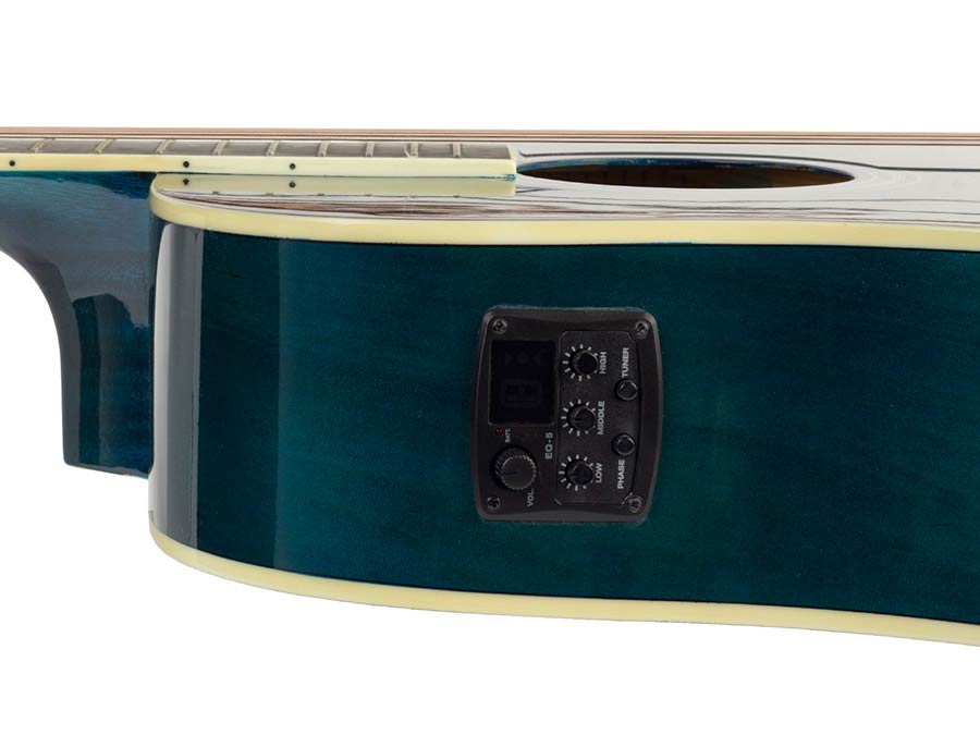 Richwood RD12CEBS Artist Chitară electro-acustică, albastru