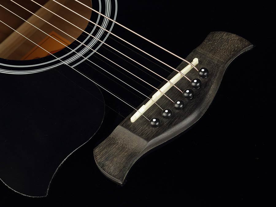 Richwood RD12LBK Artist Chitară acustică dreadnought stângaci