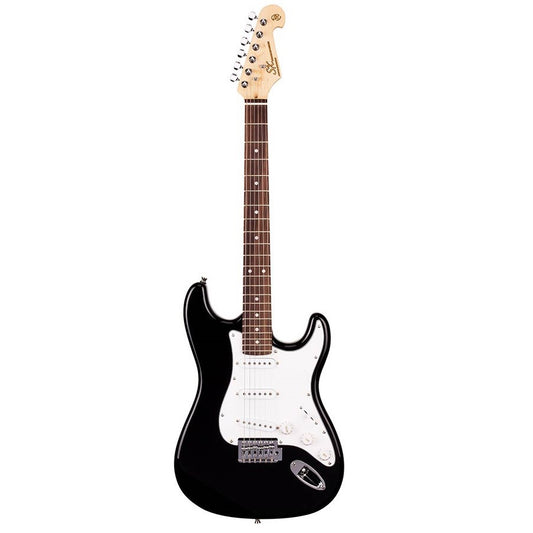 SX ED1BK Chitară electrică Stratocaster, negru