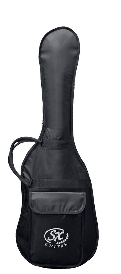 SX SST57BK Chitară electrică Retro, negru