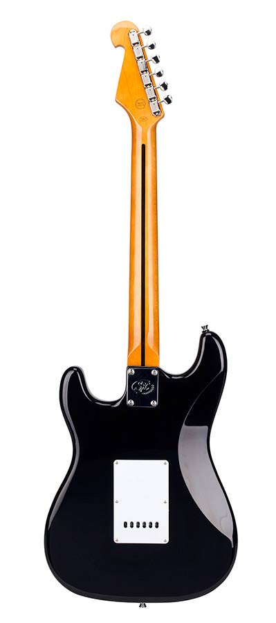 SX SST57BK Chitară electrică Retro, negru