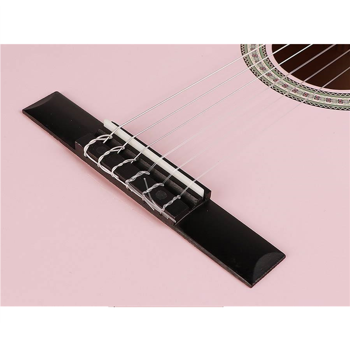 Salvador Kids CG144PK Chitară clasică 4/4 roz