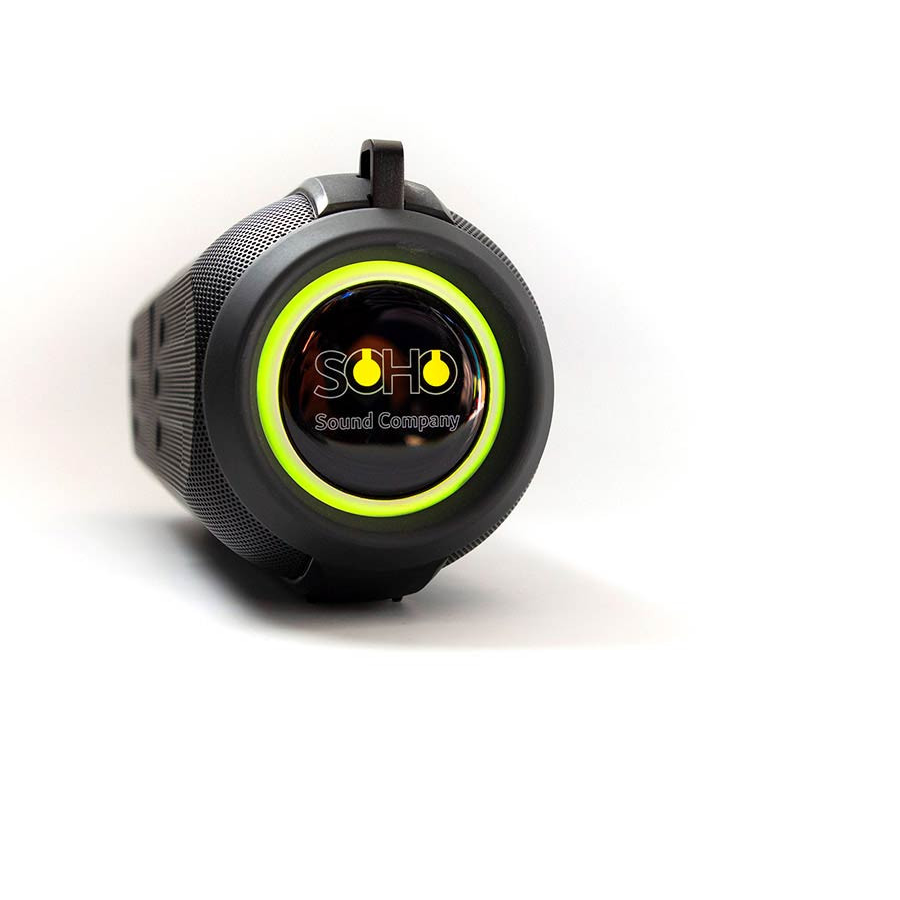 Soho Sound Company Cylinders Boxe Bluetooth TWS Twin Stereo, Negru