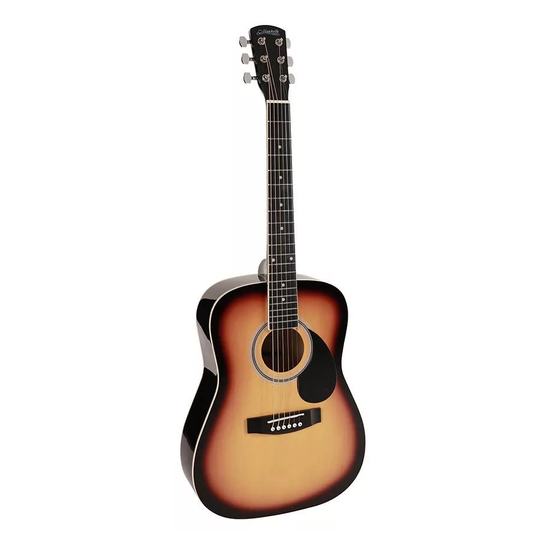 Nashville GSD6034SBBasic1 Set chitară acustică, natur, 3/4