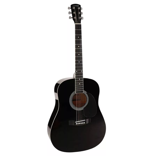 Nashville GSD60BKBasic1 Set chitară acustică, negru