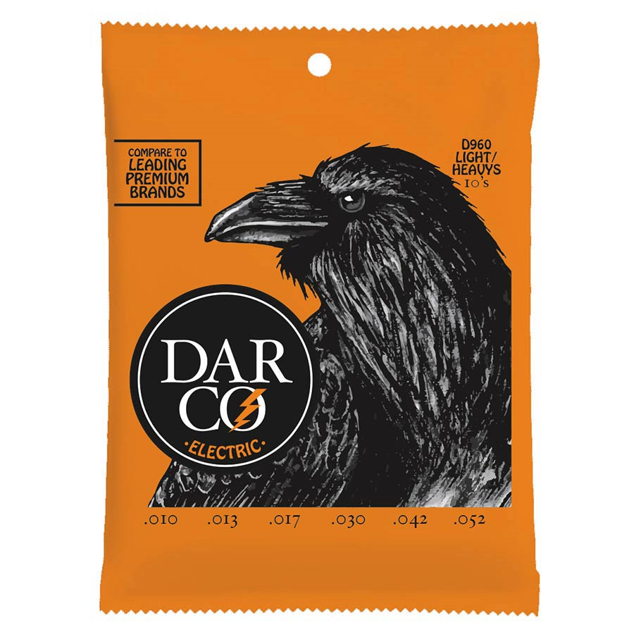 Darco D960 Set 6 corzi chitară electrică,light 010-052, bronz