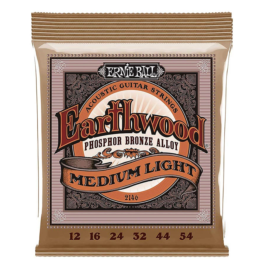 Ernie Ball EB2146 Set 6 corzi chitară acustică 12-54 phosphor bronz