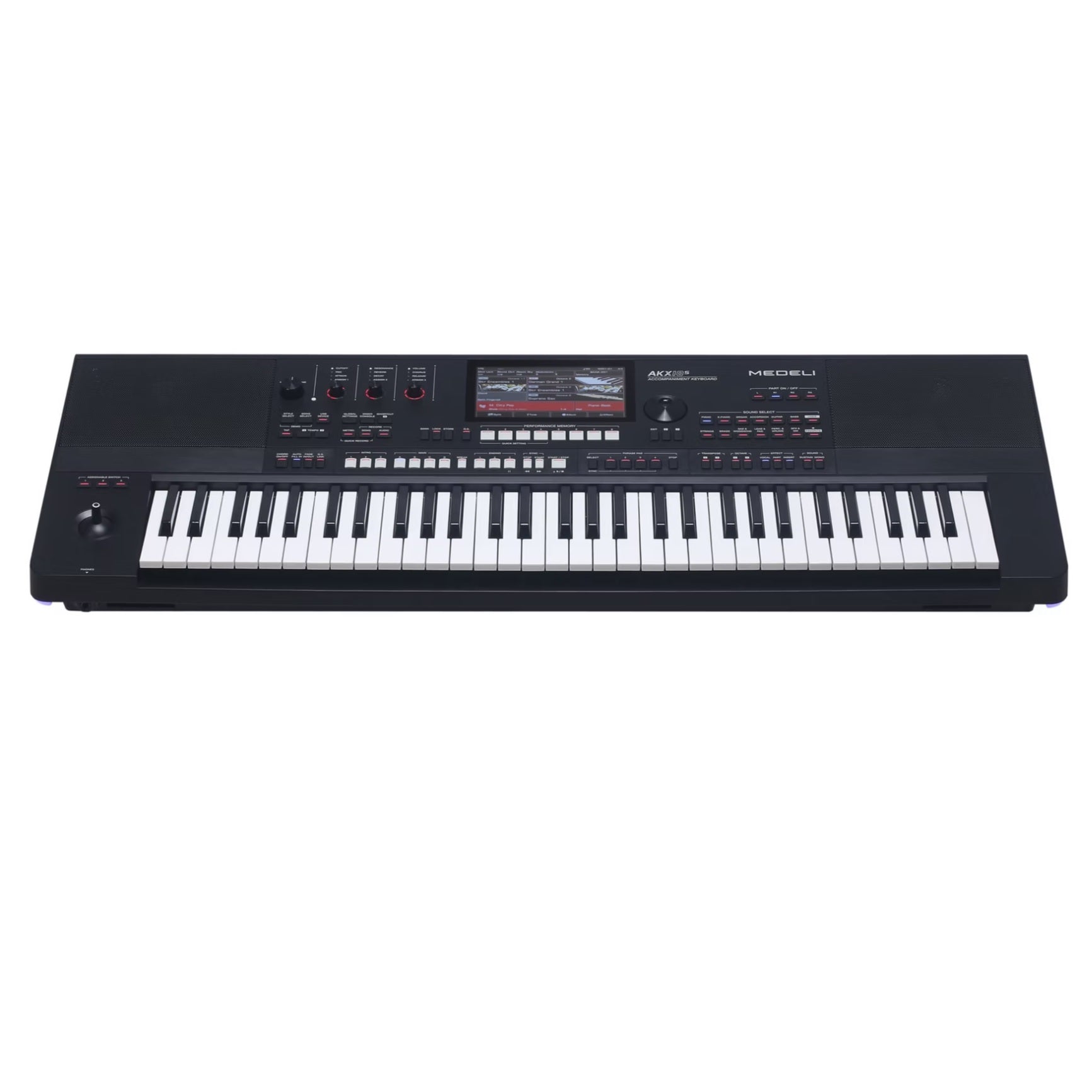 Medeli AKX10S – Aranjor profesional, ecran tactil 7”, 1133 sunete