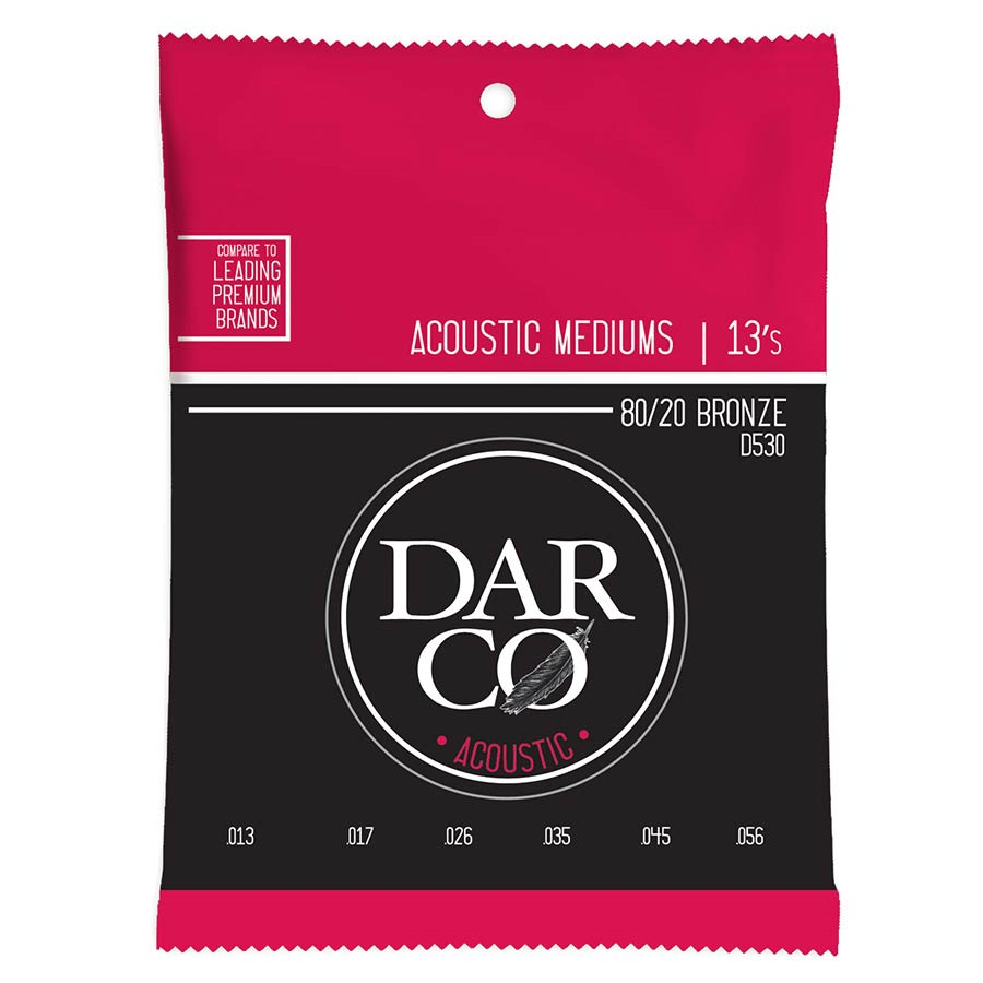 Darco D530 Set corzi chitară acustică 013-056, bronz, medium