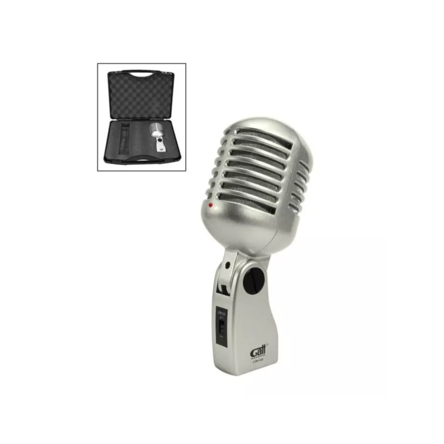 Gatt Audio CSM320 Microfon cu condensator, vintage