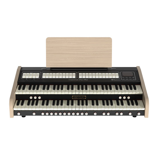 Viscount Cantorum Duo Plus - Orga de biserică digitală portabilă, 2 claviaturi, 27 registre, 3 voci orchestrale, Physis Plus