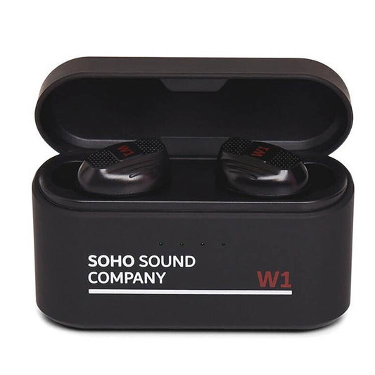 SOHO W1BK Casti wireless, power bank, control touch, negru