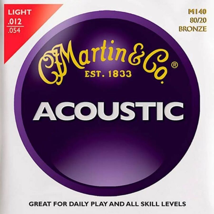 Martin M140 Set corzi chitară acustică 012-054