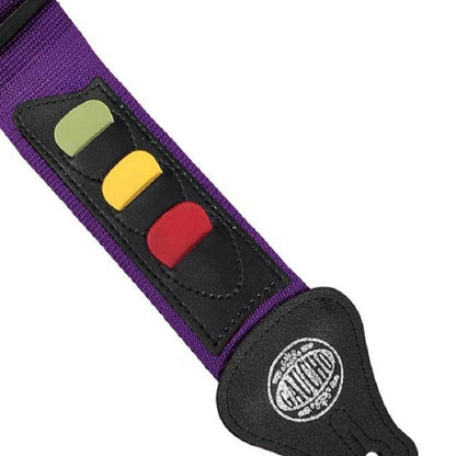 Gaucho GST55PU Set curea chitară, 3 pene