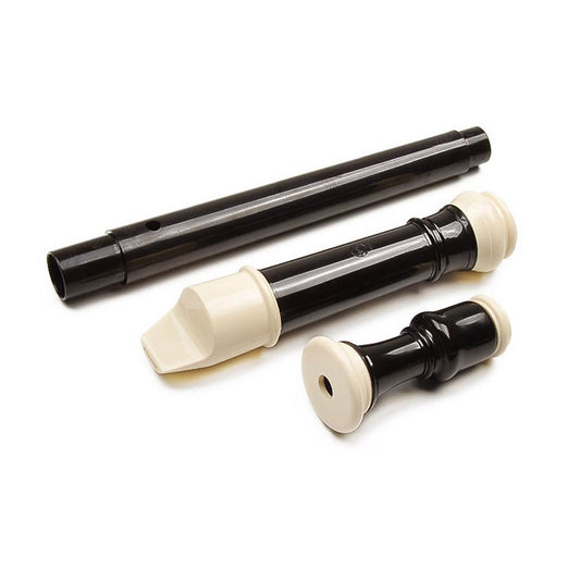 Angel AWRANB Flaut alto, sistem baroc, tonalitate FA, 3 piese, finisaj negru-fildes