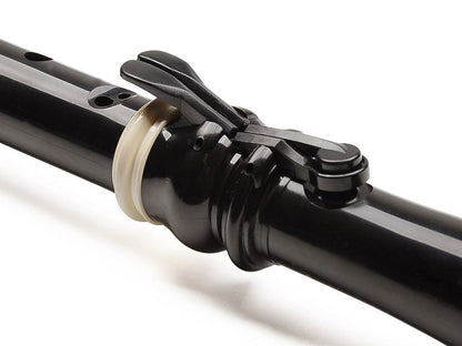 Angel AWRTNB Blockflote tenor, sistem baroc, DO, 3 piese, finisaj negru-fildes