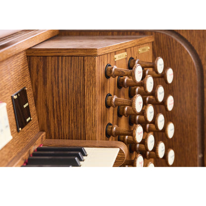 Viscount Opera 250 – Orga de biserică digitală cu două claviaturi, pedalier cu 32 de note, 33 de registre + 5 voci orchestrale, Physis Plus