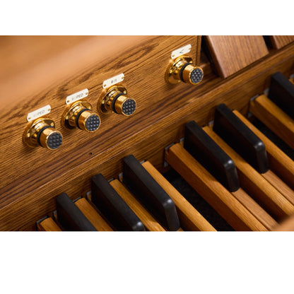 Viscount Opera 200 – Orga de biserică digitală cu două claviaturi, pedalier cu 32 de note, 41 de registre + 3 voci orchestrale, Physis Plus