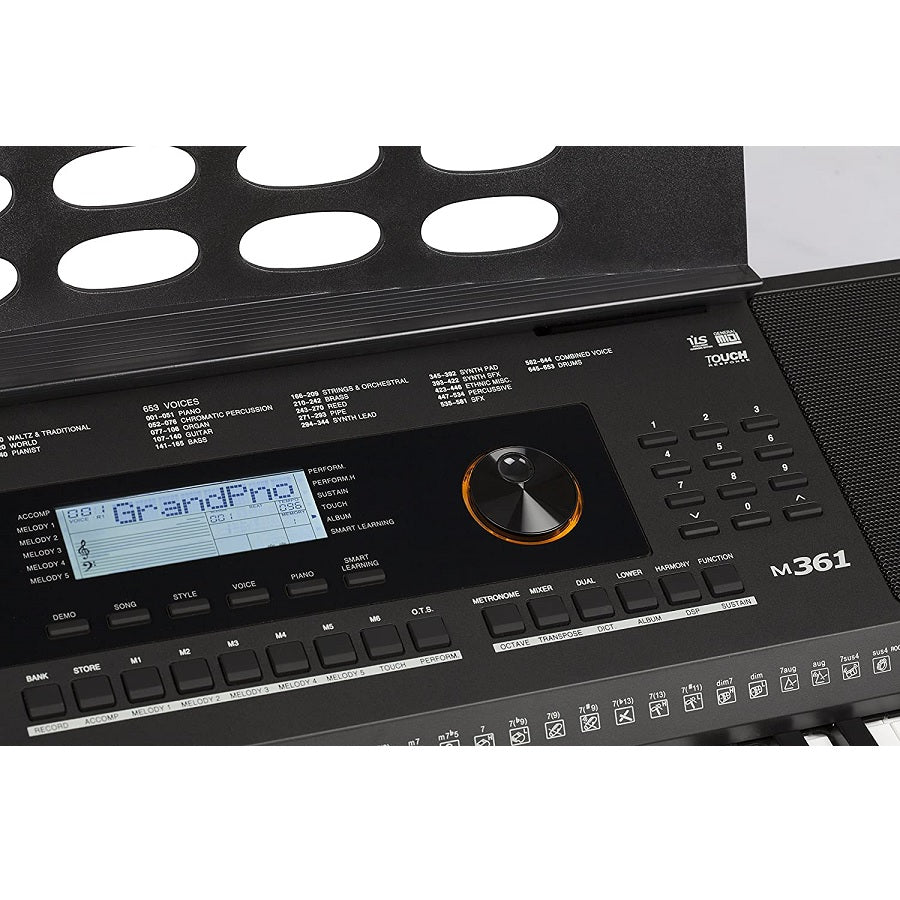 Medeli M361 Orgă electronică 653 tonuri, 240 ritmuri