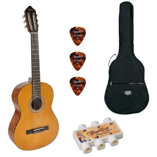 Valencia VC204Basic1 Set chitară clasică 4/4, natur