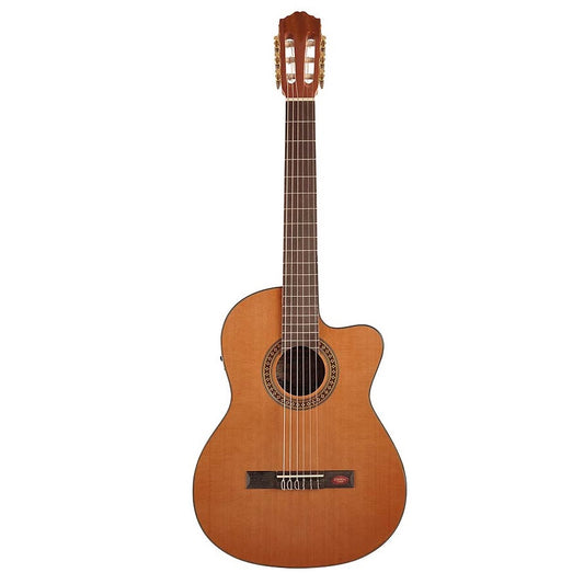 Salvador Cortez CC10CE Chitară Electro-clasică 4/4, natur