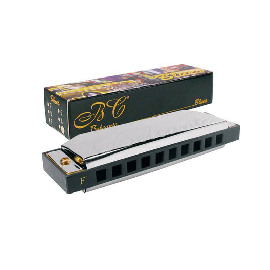 Belcanto HRM20F Muzicuță Blues Harp, Tonalitate F (Fa), 20 lamele, corp ABS