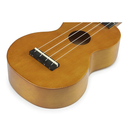 Mahalo MK1PWTBR – Set ukulele sopran Kahiko Plus Series, maro transparent, cu husă