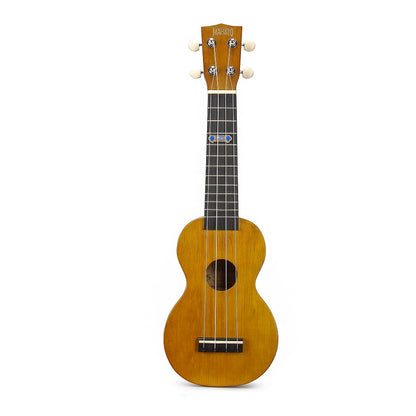 Mahalo MK1PWTBR – Set ukulele sopran Kahiko Plus Series, maro transparent, cu husă