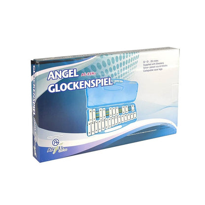 Angel AG25N2 Glockenspiel, 25 note, include husă și 2 bețe