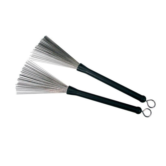 Hayman PA52 Pereche perii tobe, fire metalice, mânere din cauciuc